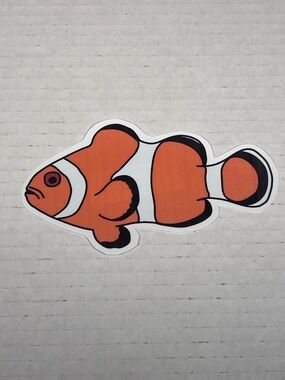Clown Fish Vinyl Cut Sticker